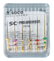 SOCO SC PRO 2018 - файлы с памятью формы, длина 21-25 мм, 6 шт