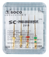 SOCO SC PRO Lite ассорти -  файлы с памятью формы, длина 25 мм, 4 шт